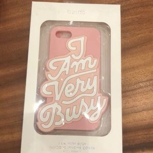 Ban.do I Am Very Busy iPhone case
